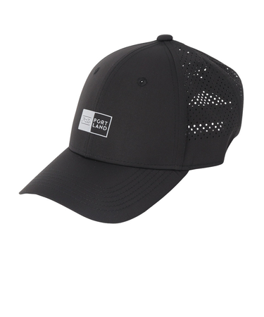 ライズ(RYZ)帽子 レーザーカットメッシュキャップ 黒 RZ20ST25SS0032 BLK 吸汗速乾 リフレクター 通気性 シンプル カジュアル 日除け …