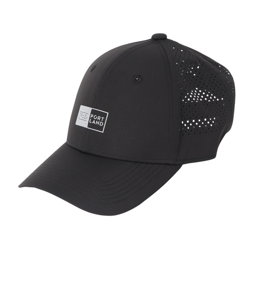 ライズ(RYZ)帽子 レーザーカットメッシュキャップ 黒 RZ20ST25SS0032 BLK 吸汗速乾 リフレクター 通気性 シンプル カジュアル 日除け …