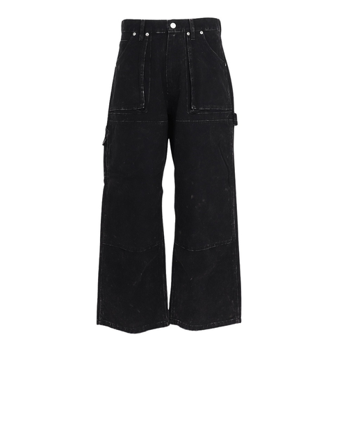 エクストララージ（XLARGE）AGING PAINTER パンツ 101251031012-BLACK