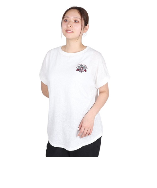 エルケクス（ELKEX）半袖Tシャツ エンブレム ROLLUP EKL5S10042 WHT