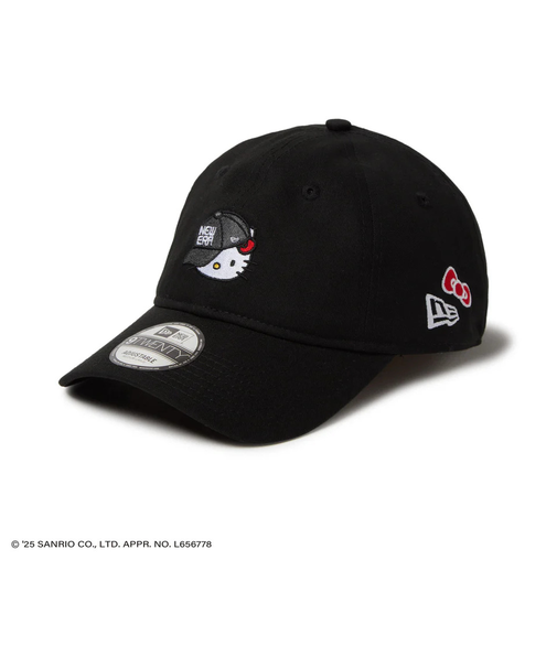 ニューエラ（NEW ERA）9TWENTY ハローキティ キャップ ブラック 14432201