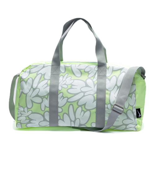 ナイキ(NIKE)水泳バッグ プリントボストンプールバッグ 緑 17L 1994032-254 ネームタグ ネームタグ 男女兼用 ユニセックス アスリート 部…