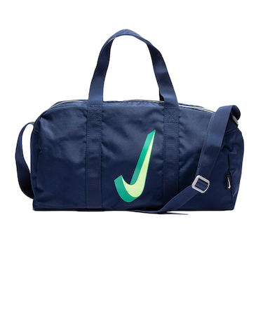 ナイキ（NIKE）水泳バッグ ボストンプールバッグ ネイビー 17L 1994031-019 ネームタグ 男女兼用 ユニセックス アスリート 部活 習い事 学…