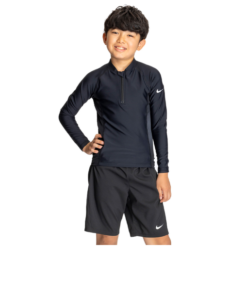 ナイキ（NIKE）水着 ジュニア 長袖ショーツセット 1991112-009