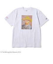 ニューエラ（NEW ERA）半袖 コットン Tシャツ The Met フィンセント・ファン・ゴッホ ホワイト レギュラーフィット 14457274