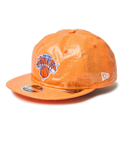 ニューエラ（NEW ERA）キャップ RC 9FIFTY フラットバイザー ニューヨーク・ニックス オレンジ 14517897