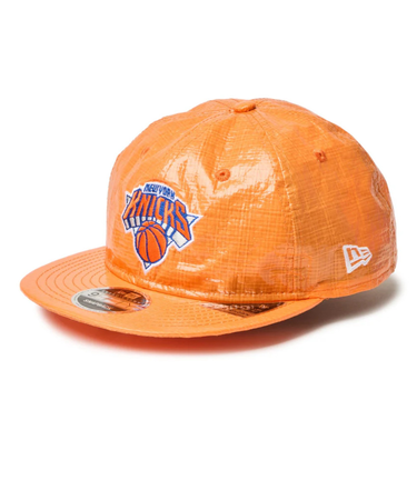 ニューエラ（NEW ERA）キャップ RC 9FIFTY フラットバイザー ニューヨーク・ニックス オレンジ 14517897