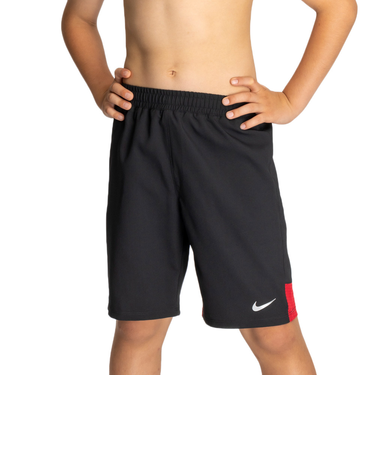 ナイキ（NIKE）スクール水着 ジュニア 男子 水泳 ボレーショーツ 赤 130-170センチ 1991104-005 ウエスト調整可 部活 学校 小学生 競…