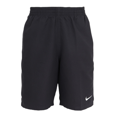 ナイキ（NIKE）水着 メンズ 水泳 ヒーロースタイル9ボレーショーツ 黒 M-3Lサイズ NESSF558-N001 ウエスト調節可 サイドポケット ロゴ入…