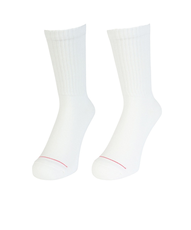 ヘインズ（Hanes）リラックスフィットリブソックス2P HMSBB001 010