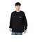 エクストララージ（XLARGE）BACKSIDE OG 長袖Tシャツ 101251011006-BLACK