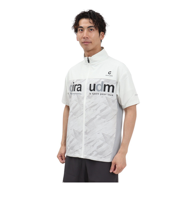 絶耐撥水 UV NEW CROSS 半袖ジャケット WU5S0010-TR851-GRSD IGRY