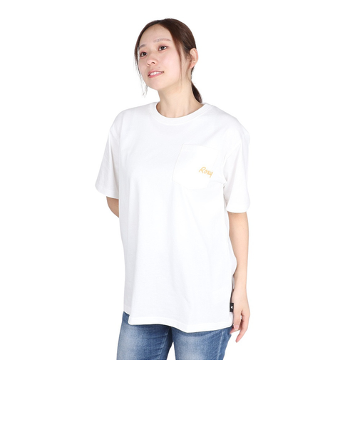 ロキシー（ROXY）FING ON VACATION 半袖Tシャツ 25SPRST251607YWHT