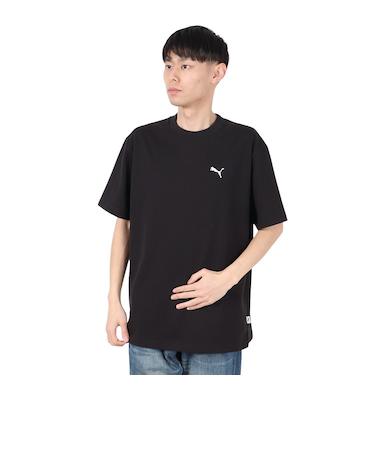 プーマ（PUMA）MWQ HOG 半袖Tシャツ VEGE 633126 01 BLK