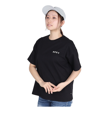 ロキシー（ROXY）ボタニカル 半袖Tシャツ 25SPRST251601YBLK