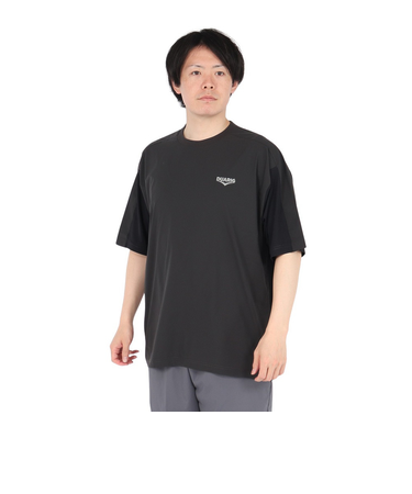 デュアリグ（DUARIG）ドライプラス 15RIP ニット Tシャツ 5S0005-TRCT-863HD BLK