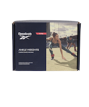 リーボック（REEBOK）アンクルウエイト フレックスロック 1kg 黒 RAWT-11271 重り 足首 アンクル ウエイトトレーニング 2個セット