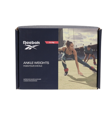 リーボック（REEBOK）アンクルウエイト フレックスロック 1kg 黒 RAWT-11271 重り 足首 アンクル ウエイトトレーニング 2個セット