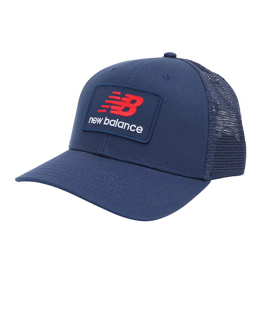 ニューバランス（new balance）帽子 スタックドロゴトラッカー キャップ 紺 LAH51016NNY ファッション おしゃれ スト系 カジュアル メッ…