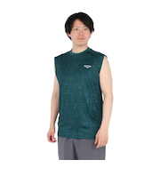 デュアリグ（DUARIG）ドライプラスクール シャインブロック メッシュ ノースリーブTシャツ 5S0012-TRCT-863HD DGRN