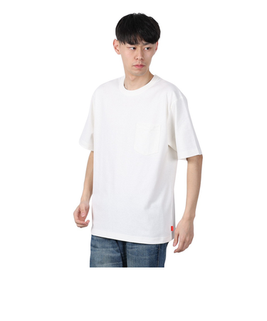 ヘルスニット（Healthknit）マックスウェイト クルーネック 半袖ポケットTシャツ 51021 OFF
