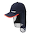 帽子 ジュニア サンシェードキャップ 紺 CP5S0006-WA899-GRST NVY 吸汗速乾 UVカット 日除け 接触冷感 ガーデニング 園芸