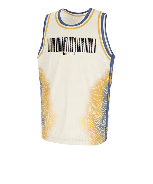 ヒュンメル(hummel)スポーツウェア リバーシブル タンクトップ アイボリー UVカット HAPB5119-16