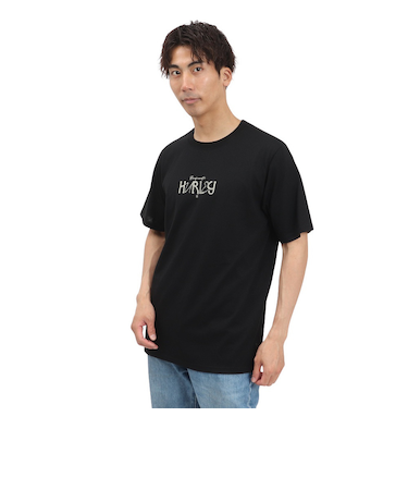 ハーレー（HURLEY）カーヴィー 半袖Tシャツ MCSS251048-BLK