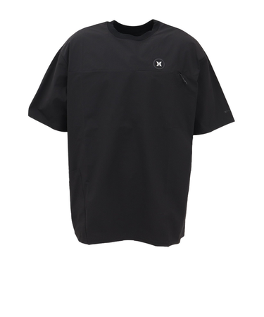ハーレー（HURLEY）ファントム ウーブン アイコン オーバーサイズド 半袖Tシャツ MUSS251021-BLK