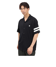 ハーレー（HURLEY）ファントム アイコン オーバーサイズ 半袖シャツ MUWV251019-BLK