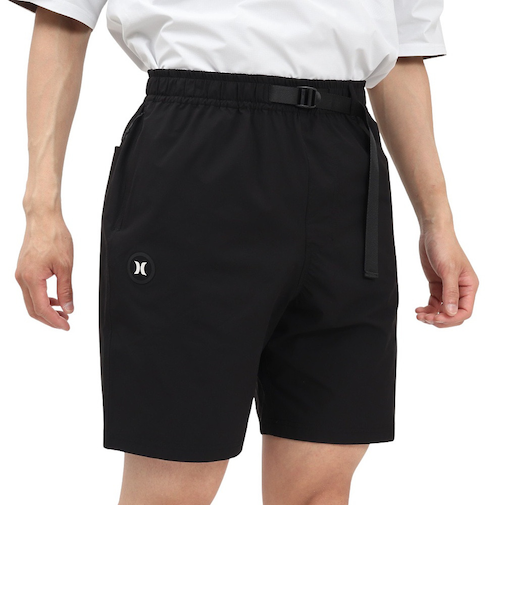 ハーレー（HURLEY）ファントム ウーブン アイコン ショーツ MUWS251022-BLK