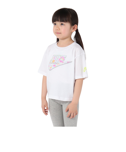 ナイキ（NIKE）ジュニア FLOWRAL グラフィック半袖Tシャツ 36M612-001