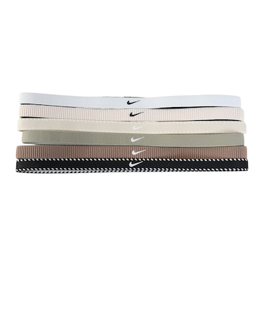 ナイキ（NIKE）クラシック ヘッドバンド 6本入 BN2003-111 ヘアバンド ヘッドギア トレーニング 部活 運動 スポーツ
