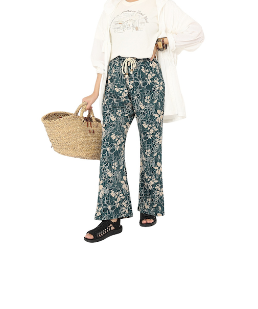 エルケクス（ELKEX）リラックス ワイドパンツ EKL5S10045 GNXGY