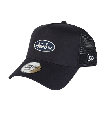 ニューエラ（NEW ERA）帽子 キャップ 940 A-Frame トラッカー コットン Flax オーバルロゴ 14388645