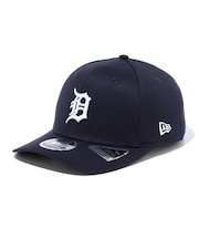 ニューエラ（NEW ERA）帽子 キャップ 9FIFTY ストレッチスナップ デトロイト・タイガース 紺 Mサイズ 14524922 シンプル カジュアル