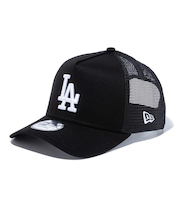 ニューエラ（NEW ERA）帽子 キャップ 9FORTY A-Frame トラッカー ロサンゼルス・ドジャース 黒 14524998 シンプル カジュアル