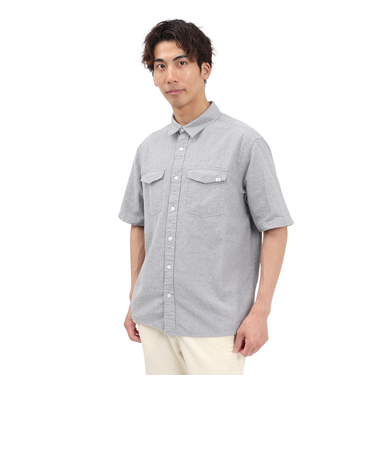 エルケクス（ELKEX）半袖 ダンガリーシャツ EKM5S10022 GRY