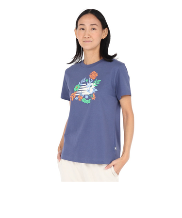 ニューバランス（new balance）フラワーグラフィックTシャツ WT51931DRE
