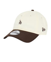 ニューエラ（NEW ERA）帽子 キャップ 920 ミニロゴ ロサンゼルス・ドジャース Mサイズ 14668095 シンプル カジュアル 野球 かわいい