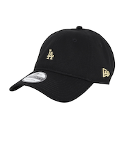 ニューエラ（NEW ERA）帽子 キャップ 920 ミニロゴ ロサンゼルス・ドジャース 黒 Mサイズ 14668100 9 シンプル カジュアル 野球 かわい…
