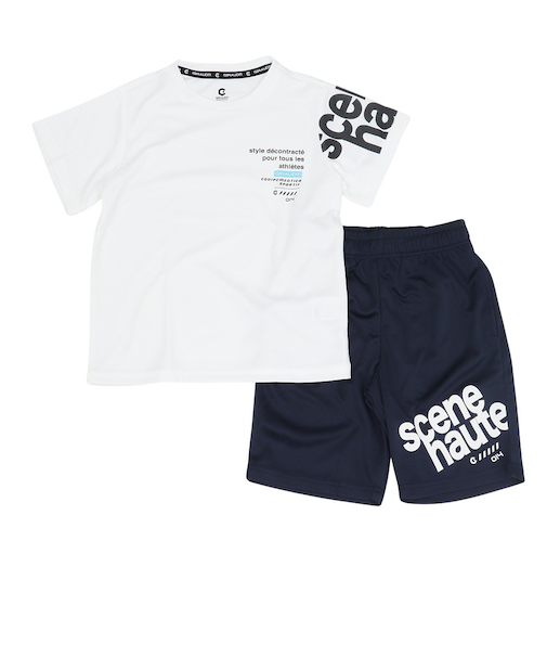 ジュニア ドライプラス15 BS スーツ CT5S0061-TR865-GRJY WHT