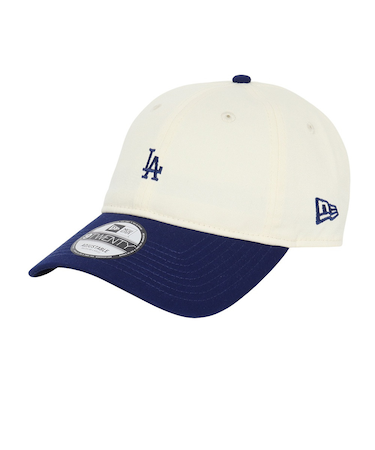 ニューエラ（NEW ERA）帽子 キャップ 920 ミニロゴ ロサンゼルス・ドジャース Mサイズ 14668096 シンプル カジュアル 野球 かわいい