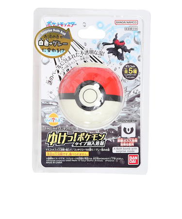 ポケモン（pokemon）入浴剤 びっくらたまご ゆけっ!ポケモン タイプ別入浴剤 あくタイプ NT 994449 マスコット付き