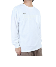 ハーレー（HURLEY）OAO ポケット付き 長袖Tシャツ MLS2200004-WHT