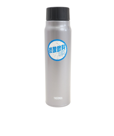 サーモス（THERMOS）水筒 保冷炭酸飲料ボトル シルバー 0.53L FJK-500 SL 保冷 炭酸飲料対応 スポーツ飲料対応 丸洗い可 ステンレス 魔…