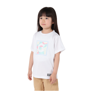 ジュニア ドライプラス15 メッシュ 半袖Tシャツ GSCLT CT5S0058-TR865-GRJY WHT