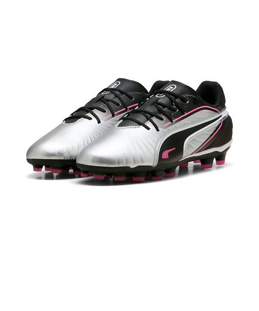 プーマ（PUMA）ジュニアサッカースパイク ハードグラウンド・人工芝用 キングマッチ HG/AG+ミッドJR 10832102