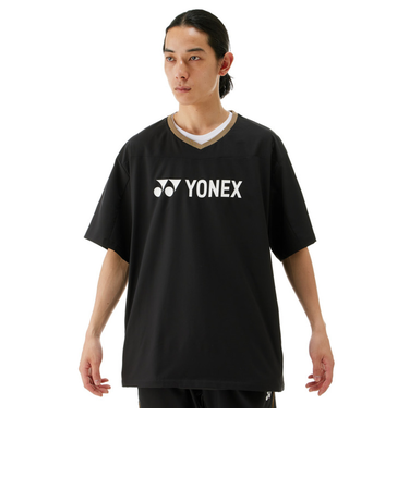 ヨネックス（YONEX）テニスウェア ユニ半袖Vブレーカー 30114Y-007
