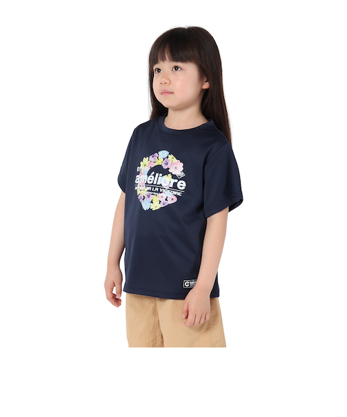 ジュニア ドライプラス15 メッシュ 半袖Tシャツ GSFLT CT5S0059-TR865-GRJY NVY
